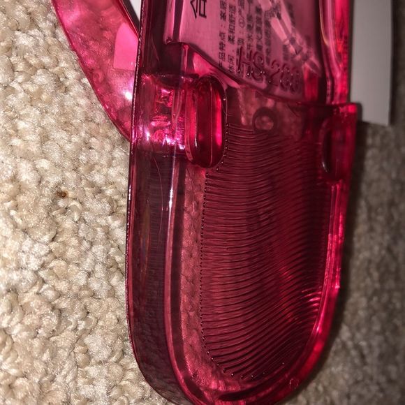 Fashion- Gel flip flops- multi yellow and pink - Picture 6 of 6